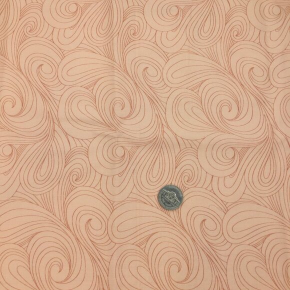 7/8 Yard Jinny Beyer Backgrounds Blenders RJR Fashion Fabric Quilting Peach Wave - Picture 6 of 7